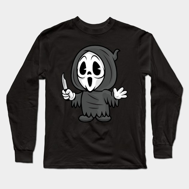 Steamboat Slasher Long Sleeve T-Shirt by chrisraimoart